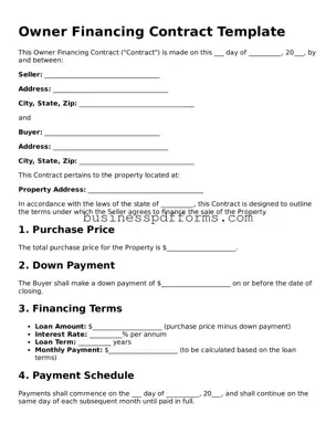 Attorney-Verified Owner Financing Contract Template